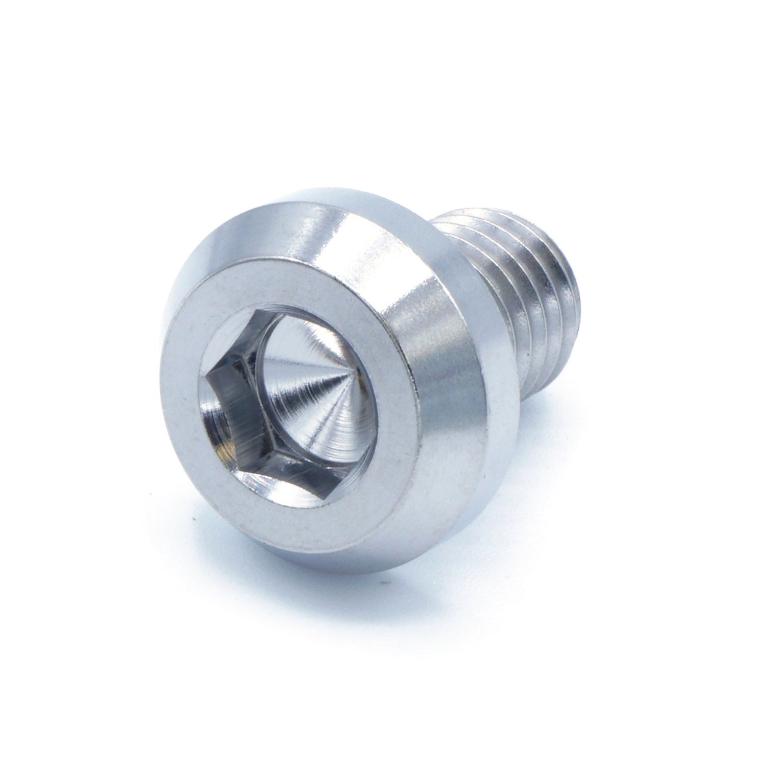 M10 x 1.50 x 15mm Titanium Motor Head Bolt - JSI Racing 