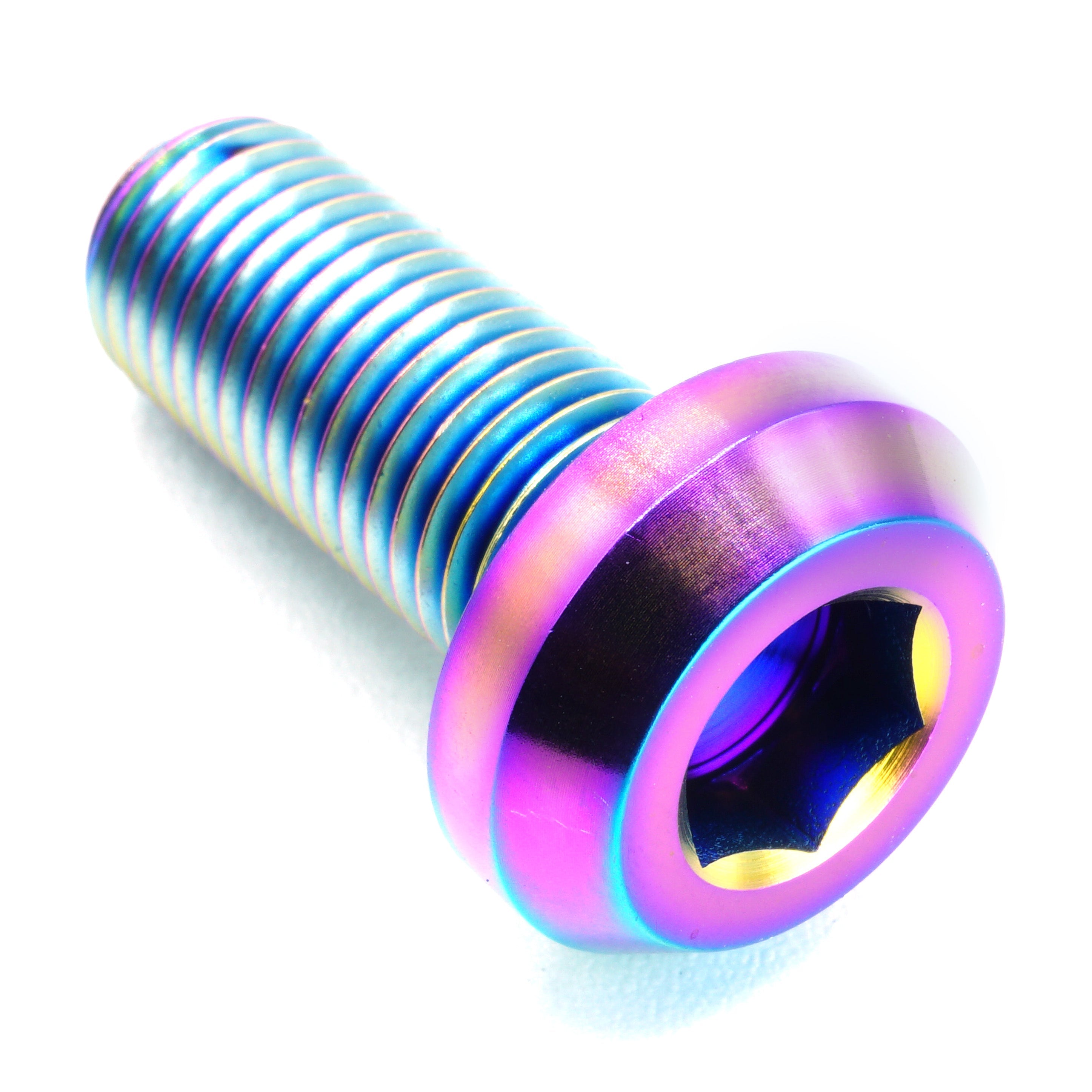 M10 x 1.50 x 25mm Titanium Motor Head Bolt - JSI Racing 