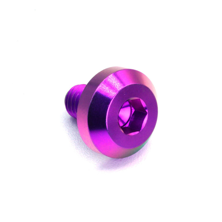 M6 x 1.00 x 10mm Titanium Motor Head Bolt - JSI Racing 