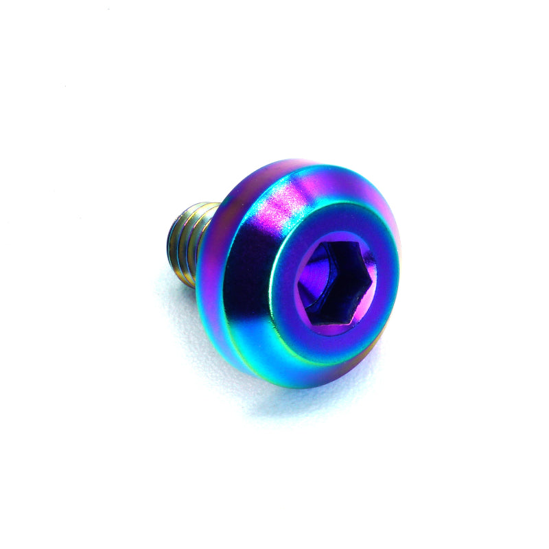M6 x 1.00 x 10mm Titanium Motor Head Bolt - JSI Racing 