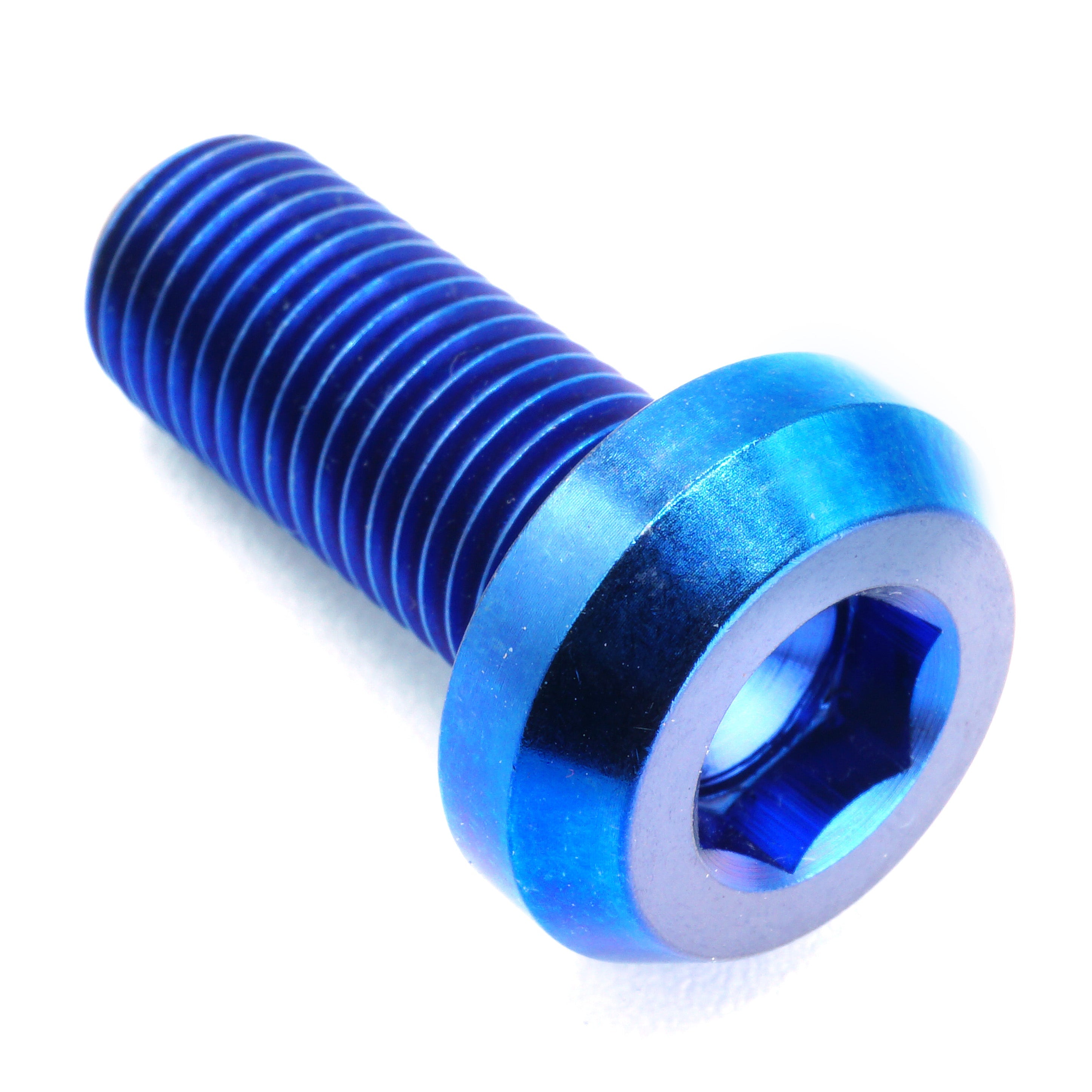 M10 x 1.50 x 30mm Titanium Motor Head Bolt - JSI Racing 