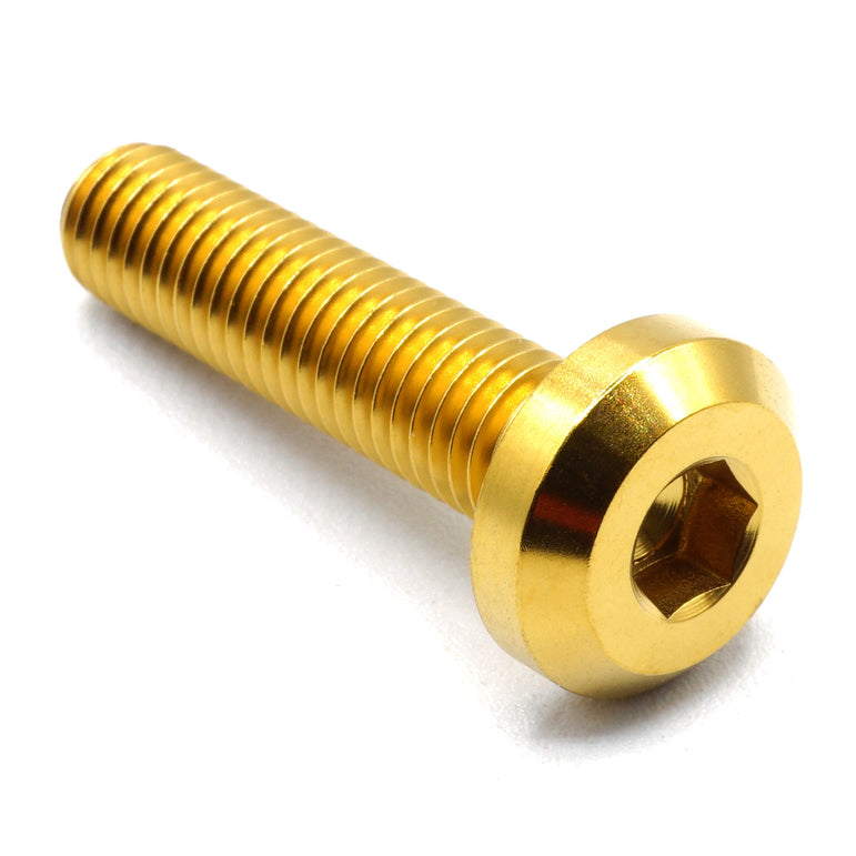 M8 x 1.25 x 35mm Titanium Motor Head Bolt - JSI Racing 