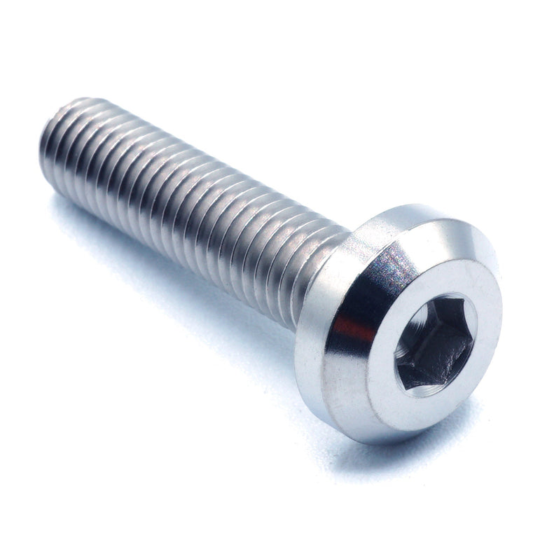 M8 x 1.25 x 35mm Titanium Motor Head Bolt - JSI Racing 