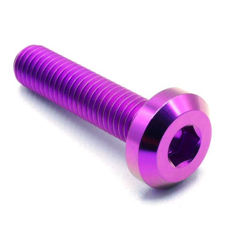 M8 x 1.25 x 35mm Titanium Motor Head Bolt - JSI Racing 