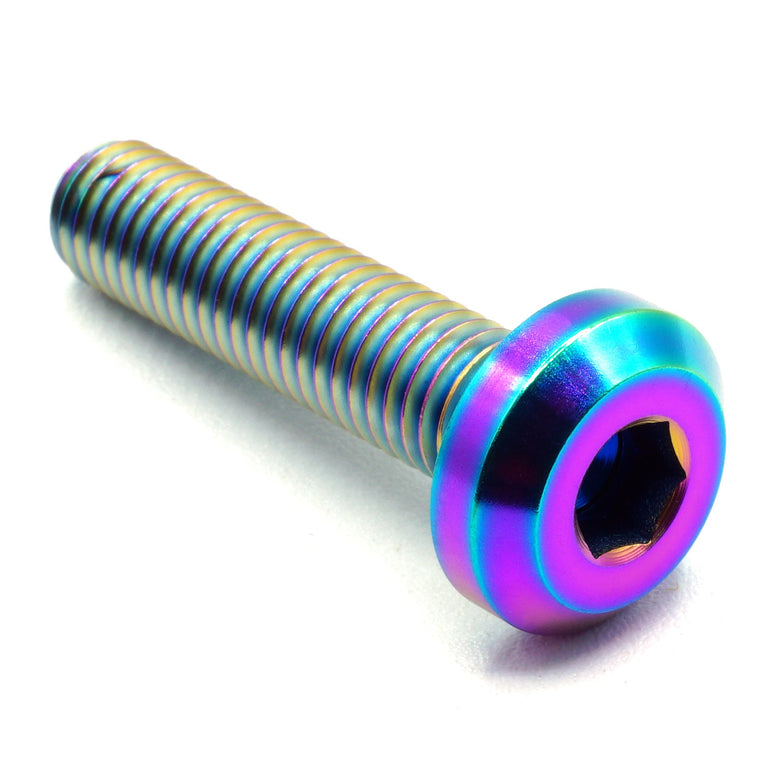 M8 x 1.25 x 35mm Titanium Motor Head Bolt - JSI Racing 