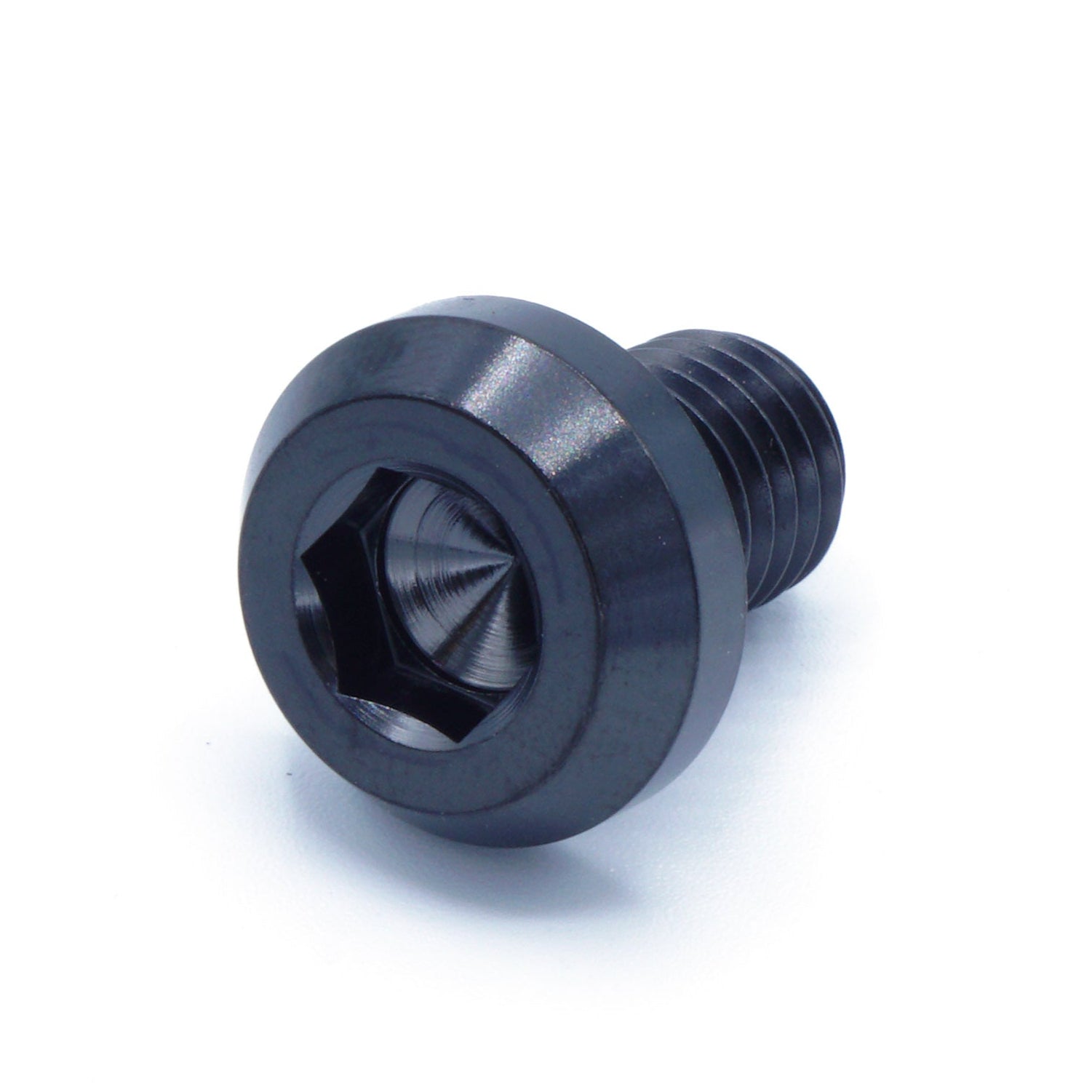 M10 x 1.25 x 15mm Titanium Motor Head Bolt - JSI Racing 