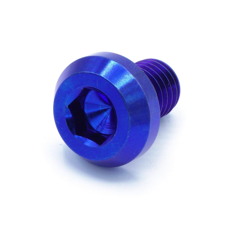 M10 x 1.25 x 15mm Titanium Motor Head Bolt - JSI Racing 