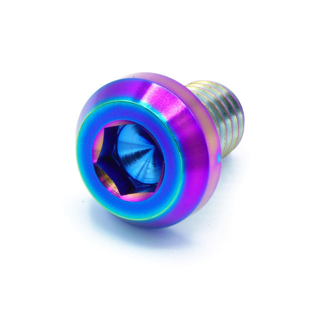 M10 x 1.25 x 15mm Titanium Motor Head Bolt - JSI Racing 