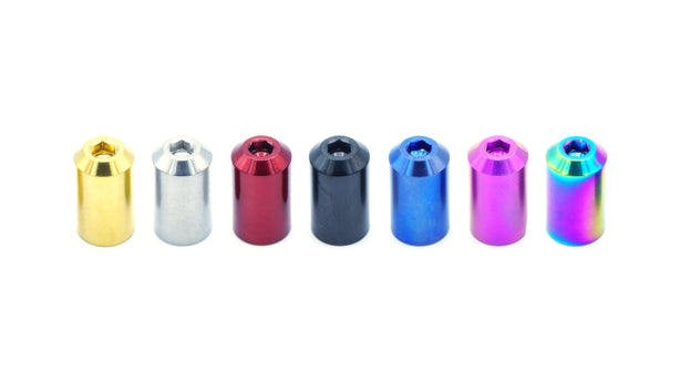 Titanium Bullet Valve Stem Caps - JSI Racing 