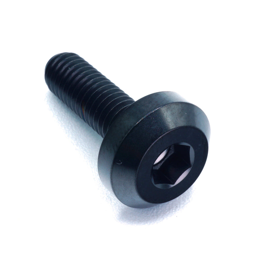 M6 x 1.00 x 20mm Titanium Motor Head Bolt - JSI Racing 