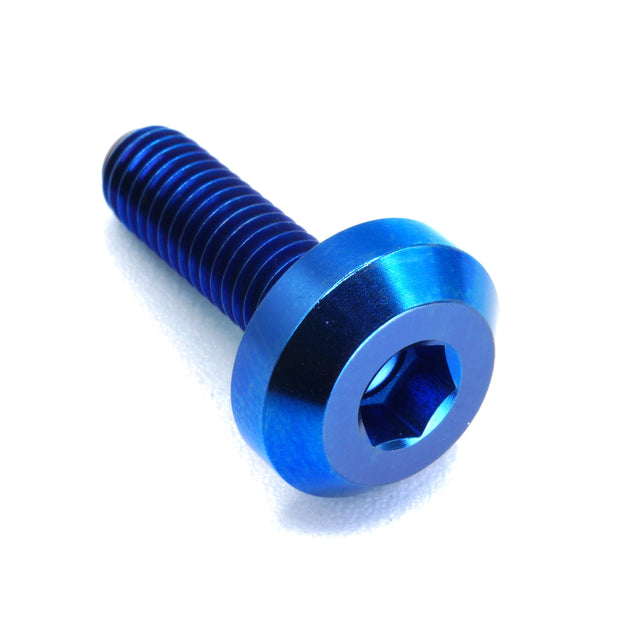 M6 x 1.00 x 20mm Titanium Motor Head Bolt - JSI Racing 