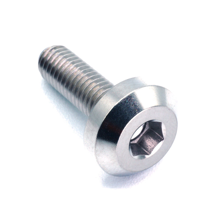 M6 x 1.00 x 20mm Titanium Motor Head Bolt - JSI Racing 