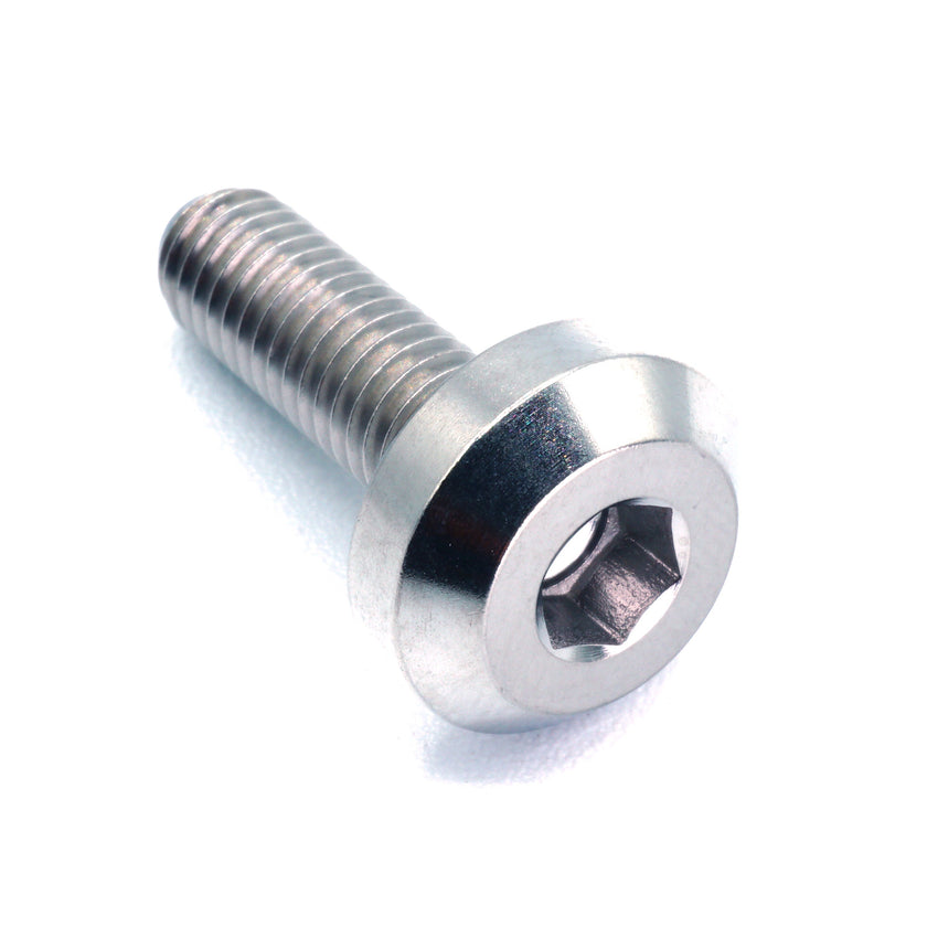 M6 x 1.00 x 20mm Titanium Motor Head Bolt - JSI Racing 