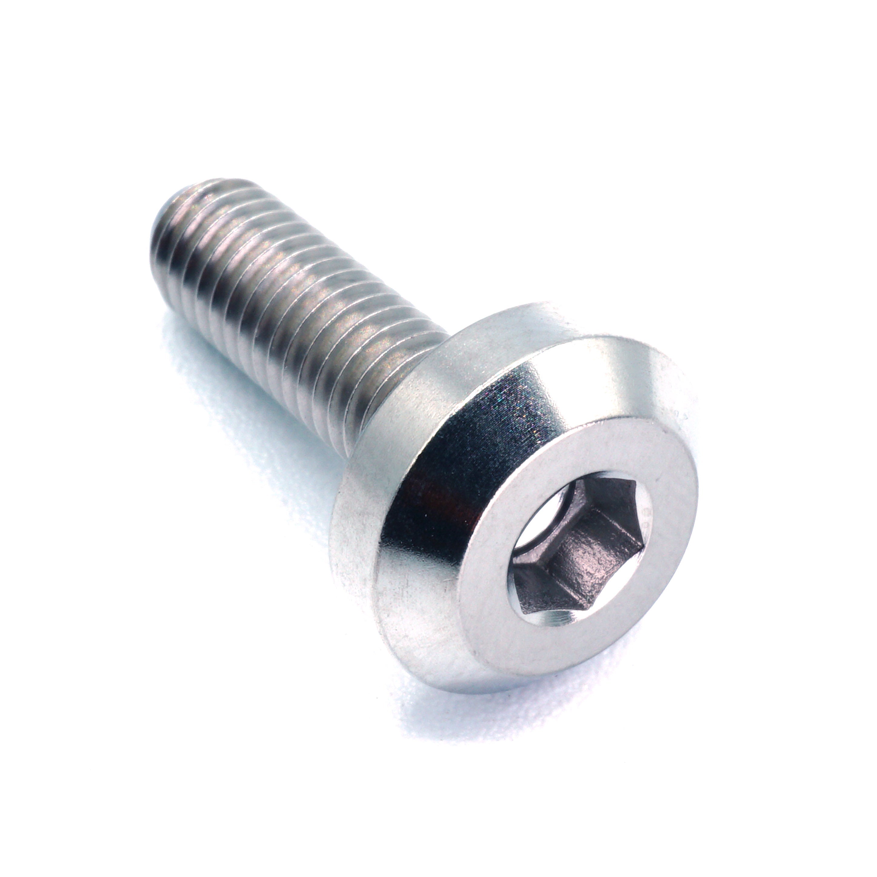 M6 x 1.00 x 20mm Titanium Motor Head Bolt - JSI Racing 