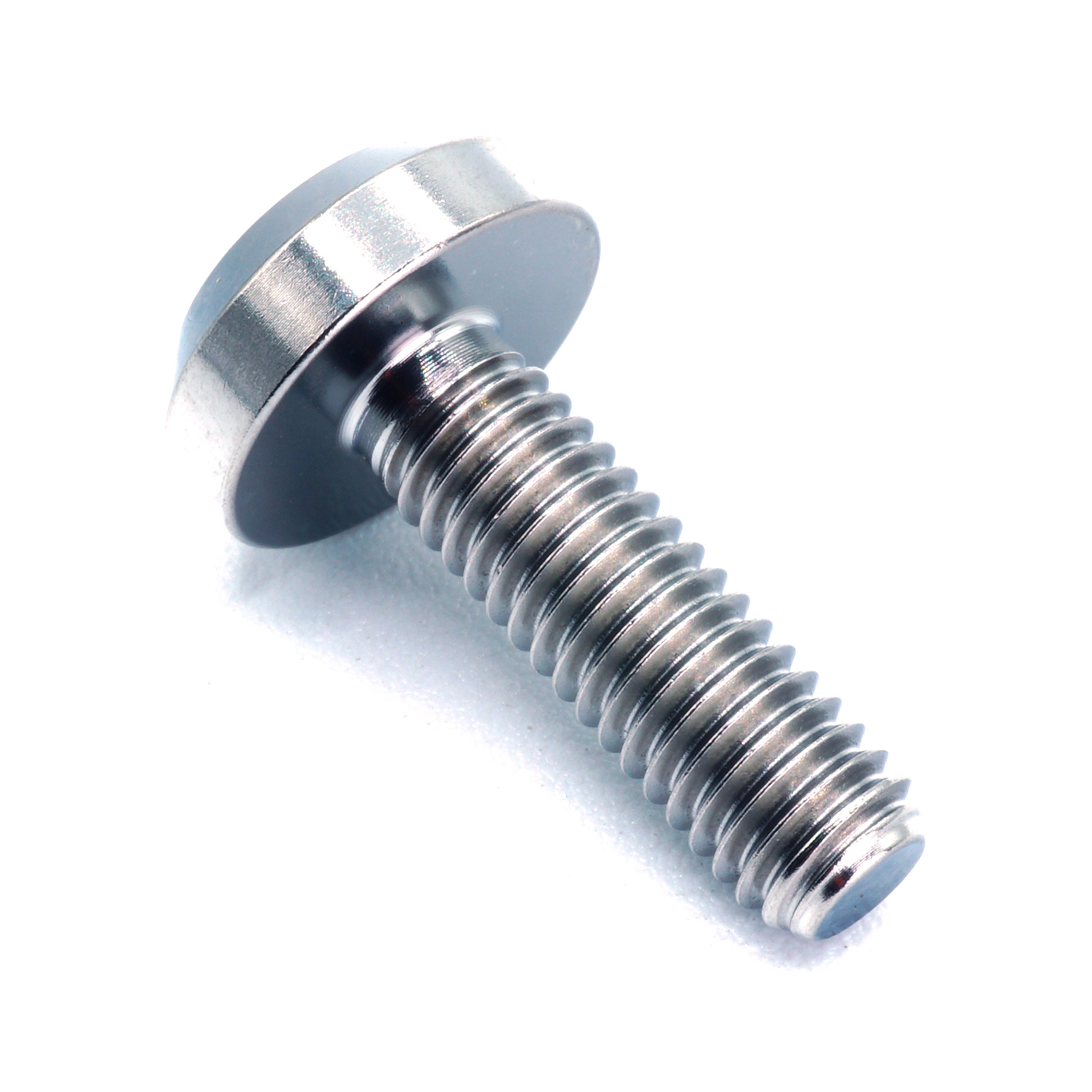M6 x 1.00 x 20mm Titanium Motor Head Bolt - JSI Racing 