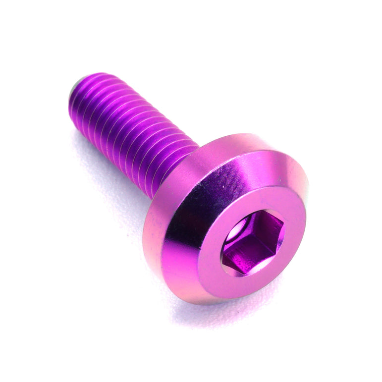 M6 x 1.00 x 20mm Titanium Motor Head Bolt - JSI Racing 