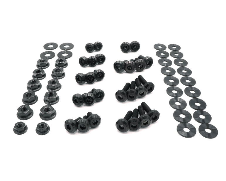 Titanium Hardware Engine Bay Kit - Infiniti Q50 (2014-2015) - JSI Racing 
