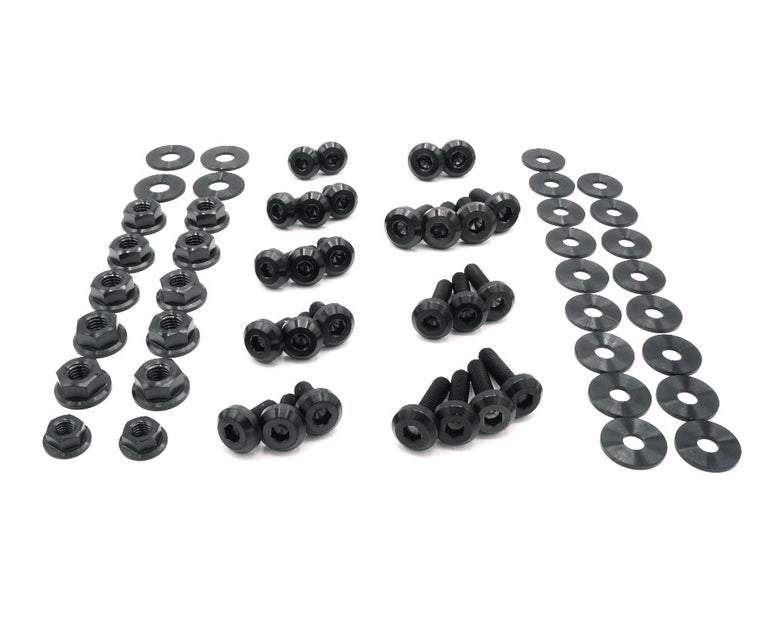 Titanium Hardware Engine Bay Kit - Infiniti Q50 (2016-Present) - JSI Racing 