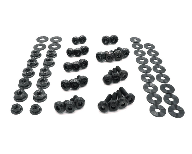 Titanium Hardware Engine Bay Kit - Infiniti Q50 (2016-Present) - JSI Racing 