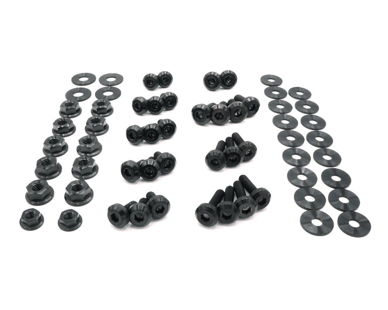 Titanium Hardware Engine Bay Kit - Infiniti Q60 (2017-2022) - JSI Racing 