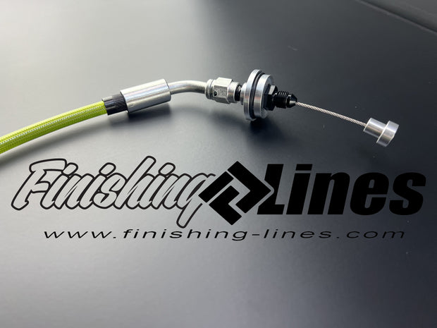 Finishing Lines Honda Throttle Cable – 18" (Straight & 45° Ends) - JSI Racing 
