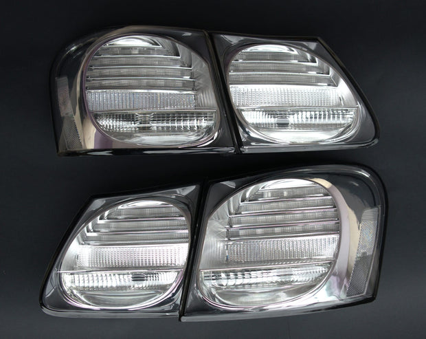 NTXGlow 2006-2011 Lexus GS300 / GS350 Clear Taillight Lenses - JSI Racing