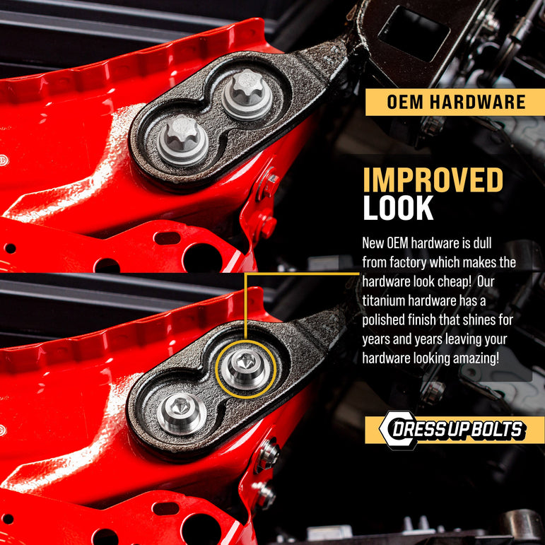 Titanium Hardware Seat Kit - BMW G80 M3/M4 (2021+) - JSI Racing 