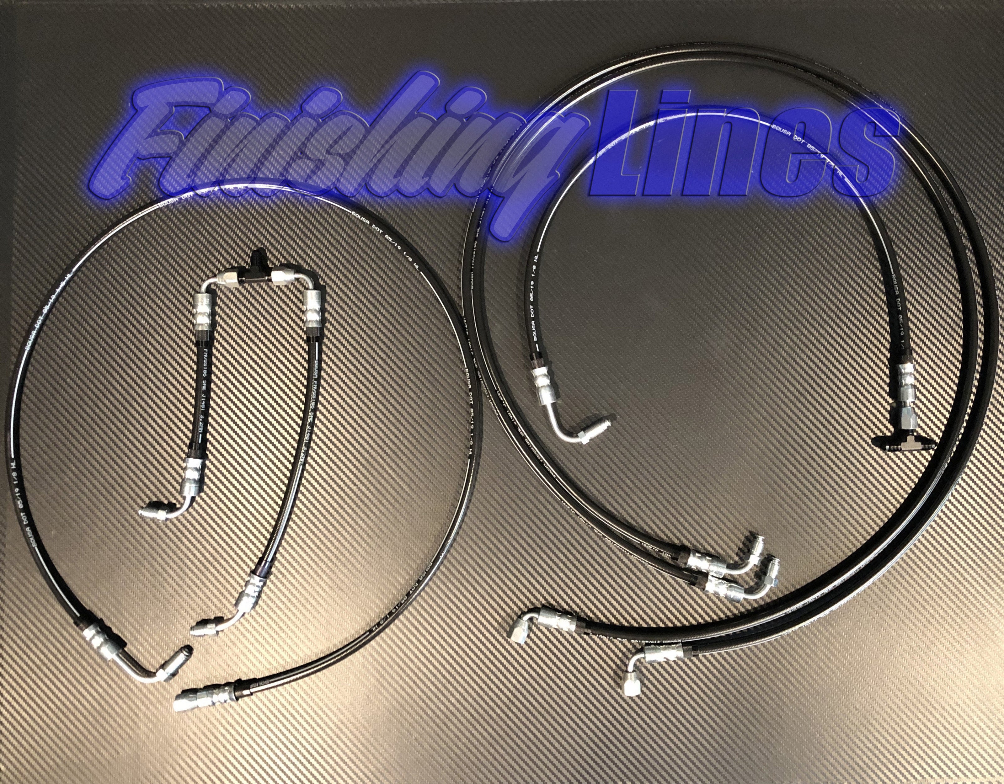 Finishing Lines EG Civic / DC Integra Inline Staging Brake Kit – Stock Prop Location - JSI Racing 