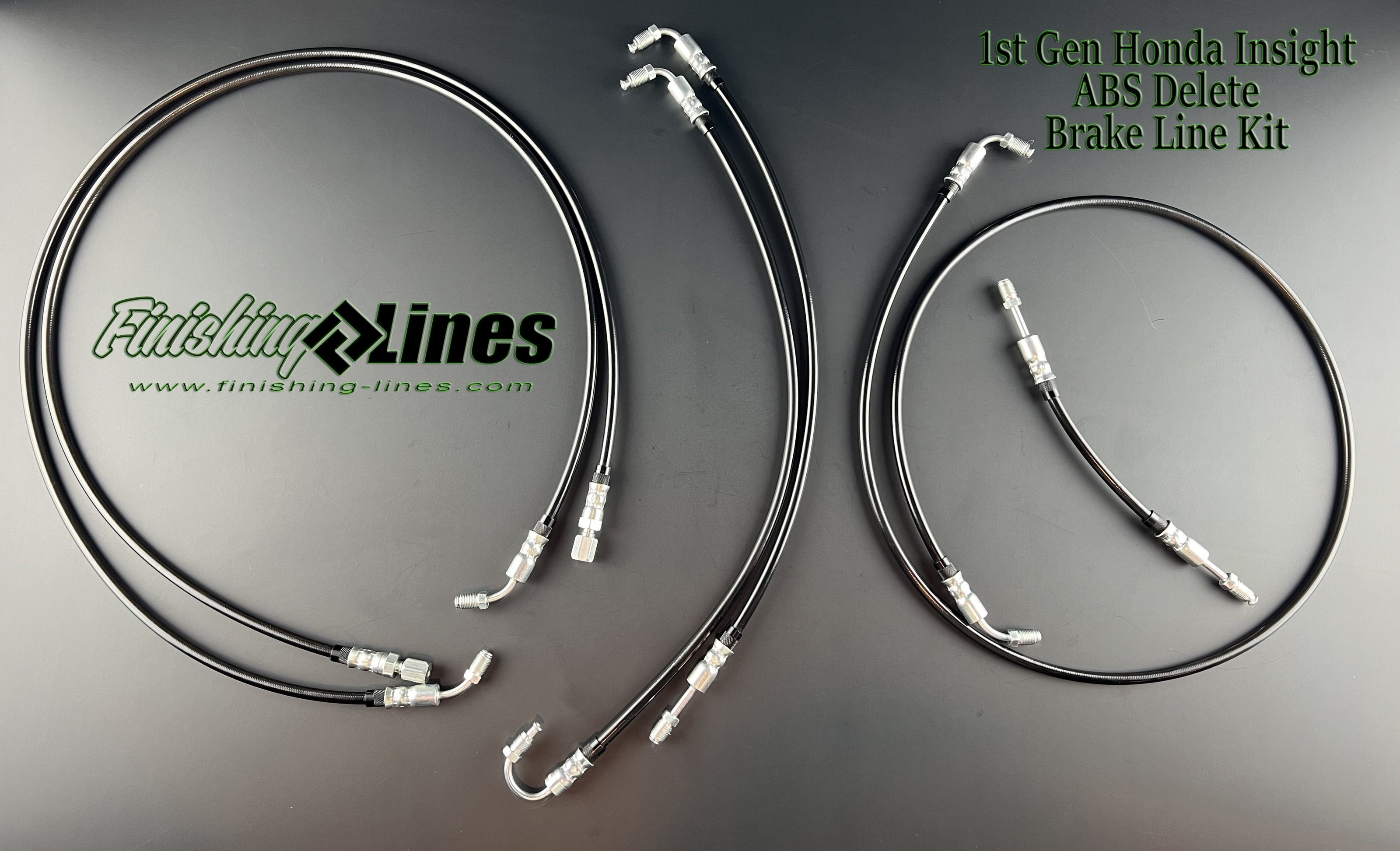Finishing Lines ZE1 Insight ABS Delete Brake Line Kit (00–06) - JSI Racing 
