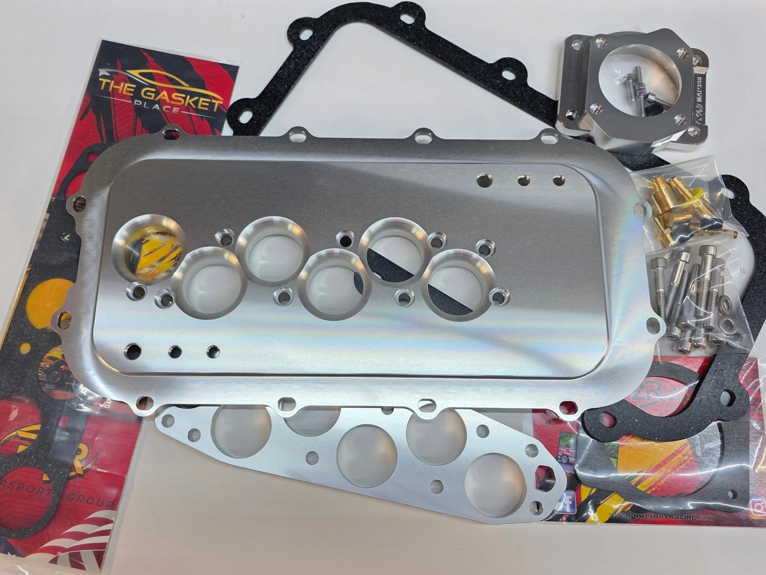 P2R J Series Holley EFI Intake Plenum Adapter Kit P2R Power Rev Racing