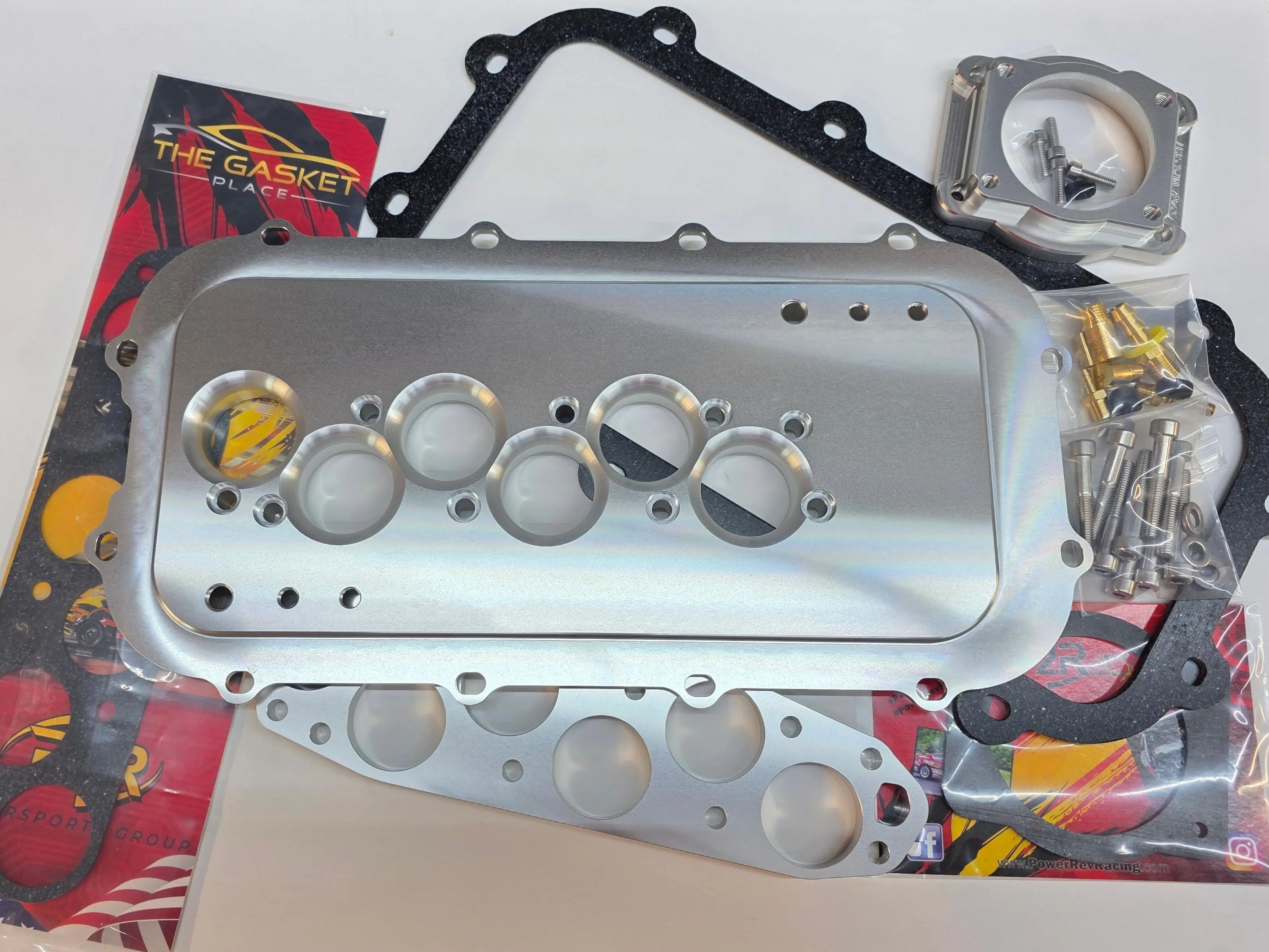 P2R J Series Holley EFI Intake Plenum Adapter Kit P2R Power Rev Racing