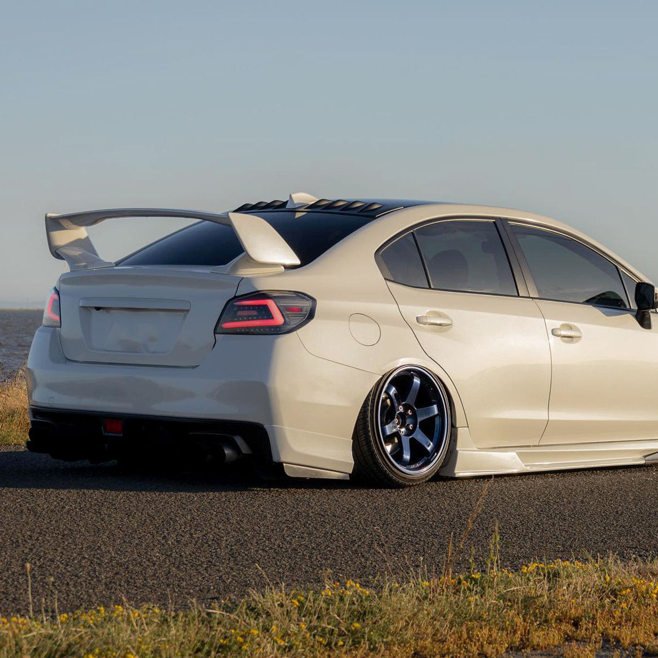 NTXGLOW BLACK LED tail lights (2015 - 2021 Subaru WRX) - JSI Racing 