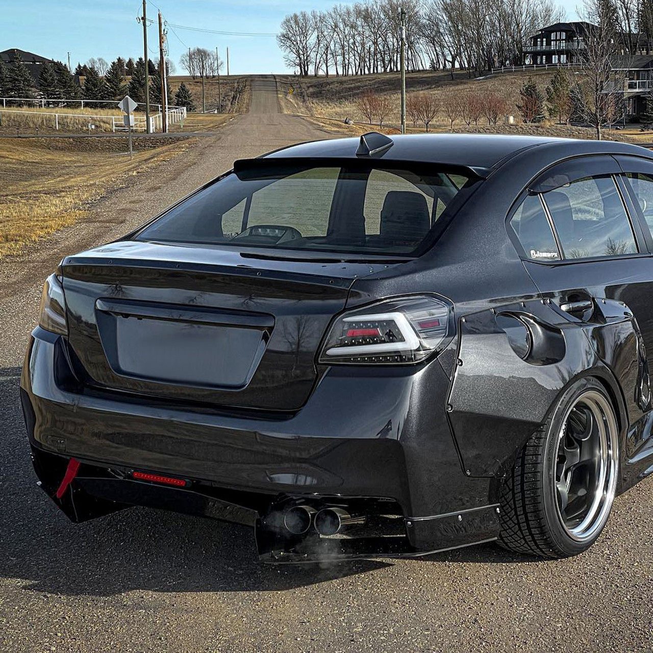 NTXGLOW BLACK LED tail lights (2015 - 2021 Subaru WRX) - JSI Racing 