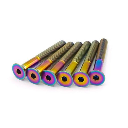 40mm Titanium Steering Wheel Kit - JSI Racing 
