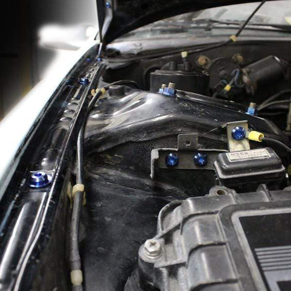Mazda RX-7 FC/FC3S (1986-1991) Titanium Engine Bay Kit - JSI Racing 