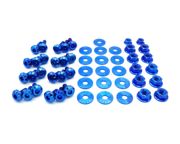 Stage 2 Titanium Hardware Engine Bay Kit - Mazda Miata (1989-1997) - JSI Racing 