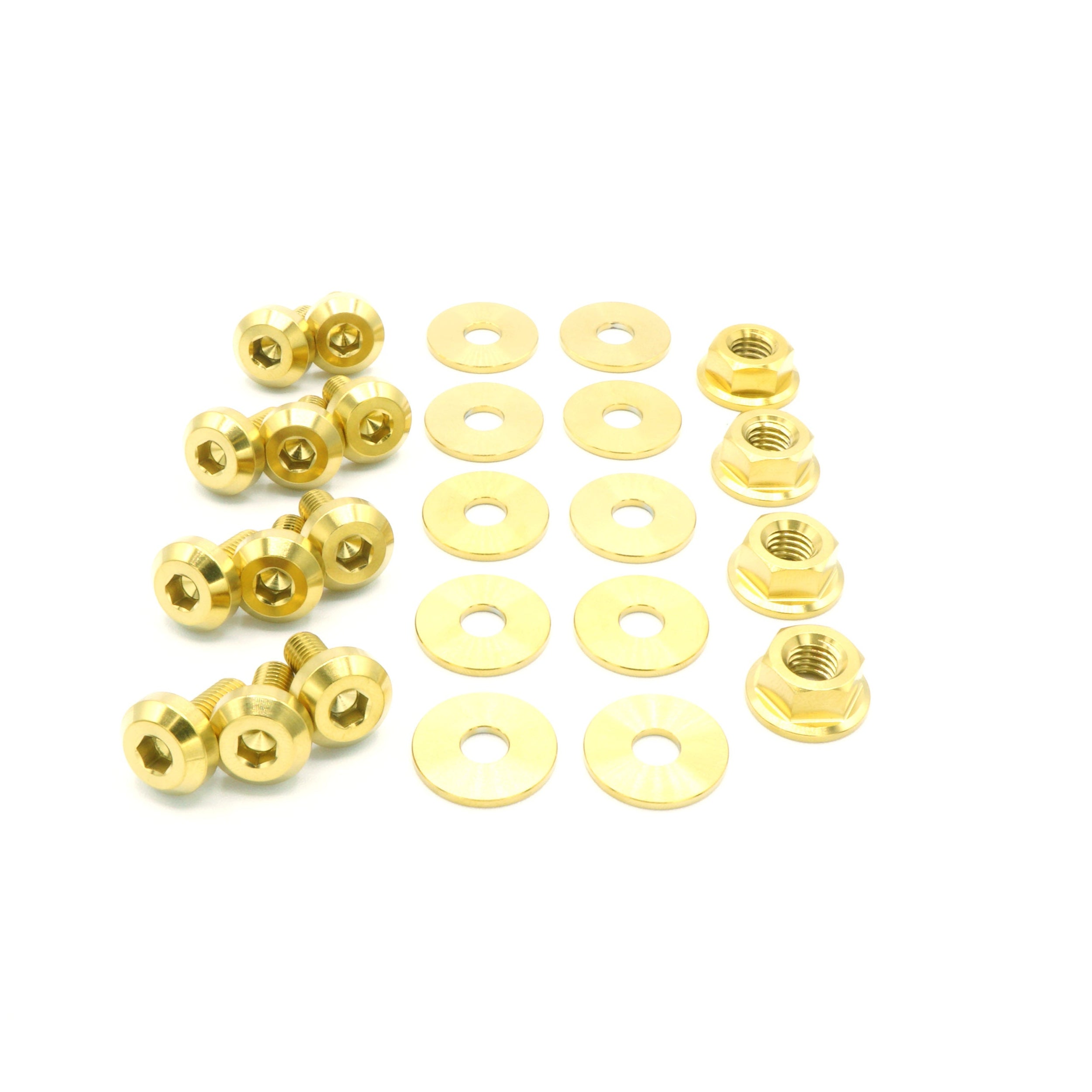 Stage 1 Titanium Hardware Engine Bay Kit - Mazda Miata (1989-1997) - JSI Racing 