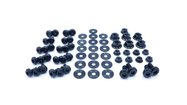 Titanium Hardware Engine Bay Kit - Mitsubishi Evo X - JSI Racing 