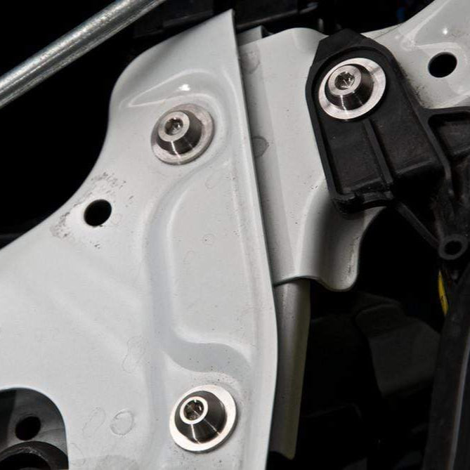 Titanium Hardware Engine Bay Kit - Mitsubishi Evo X - JSI Racing 