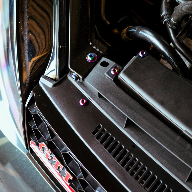 Titanium Hardware Engine Bay Kit - Volkswagen GTI MK7 (2015-2021) - JSI Racing 