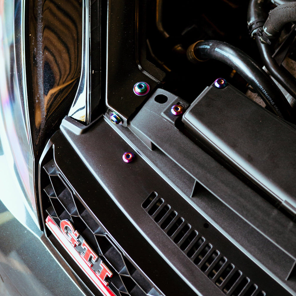 Titanium Hardware Engine Bay Kit - Volkswagen GTI MK7 (2015-2021) - JSI Racing 