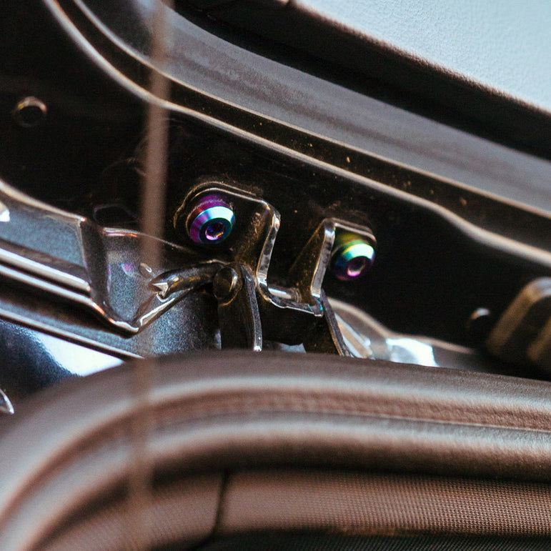 Titanium Hardware Hatch Kit - Volkswagen GTI MK7 (2015-2021) - JSI Racing 