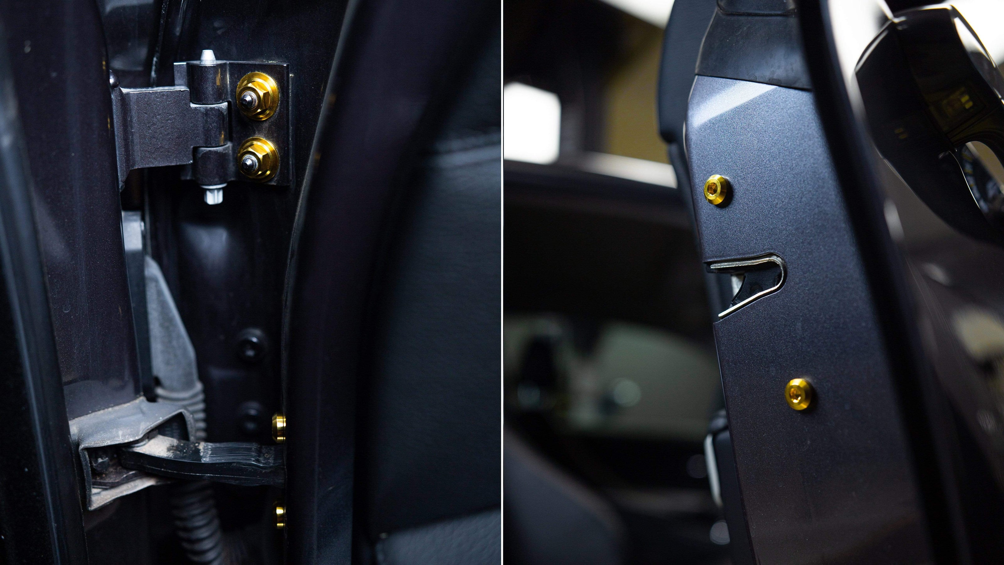 Titanium Hardware Door Kit - BMW E92 335i (2007-2013) - JSI Racing 