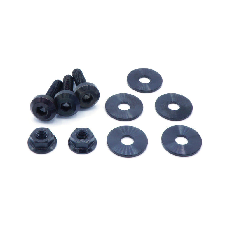 Titanium Hardware Engine Cover Kit - VQ37VHR Engine - JSI Racing 