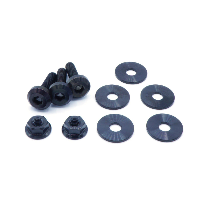 Titanium Hardware Engine Cover Kit - VQ37VHR Engine - JSI Racing 