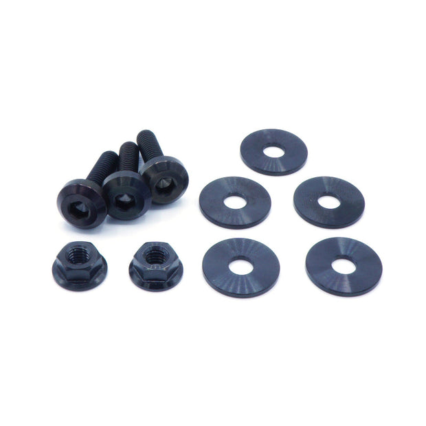 Titanium Hardware Engine Cover Kit - VQ37VHR Engine - JSI Racing 