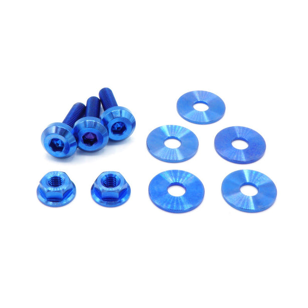 Titanium Hardware Engine Cover Kit - VQ37VHR Engine - JSI Racing 