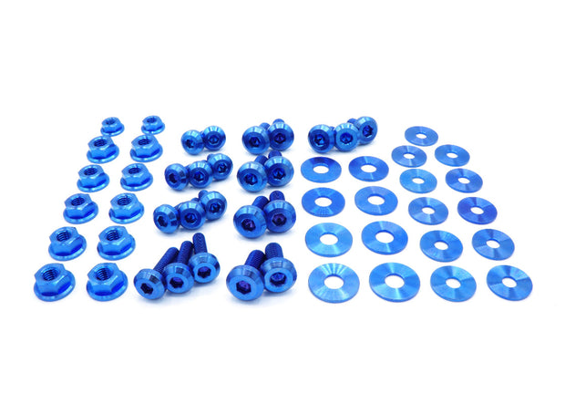 Stage 1 Titanium Hardware Engine Bay Kit - Nissan 350Z (2003-2006) - JSI Racing 