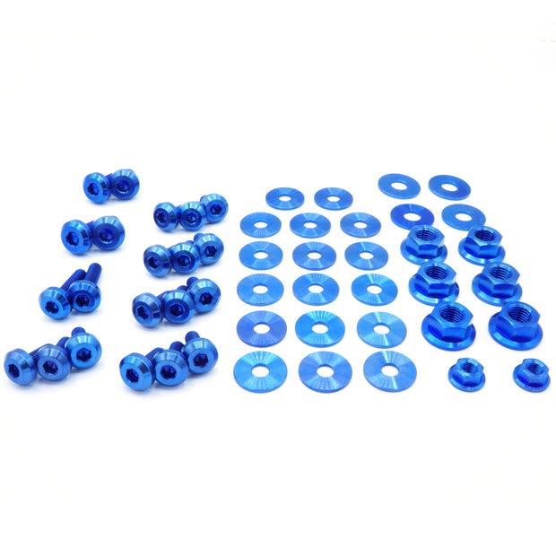 Titanium Hardware Engine Bay Kit - Nissan Skyline GTS-R (R31) - JSI Racing 
