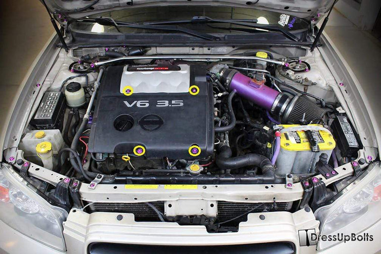Nissan Maxima (2000-2003) Titanium Engine Cover Kit - JSI Racing 